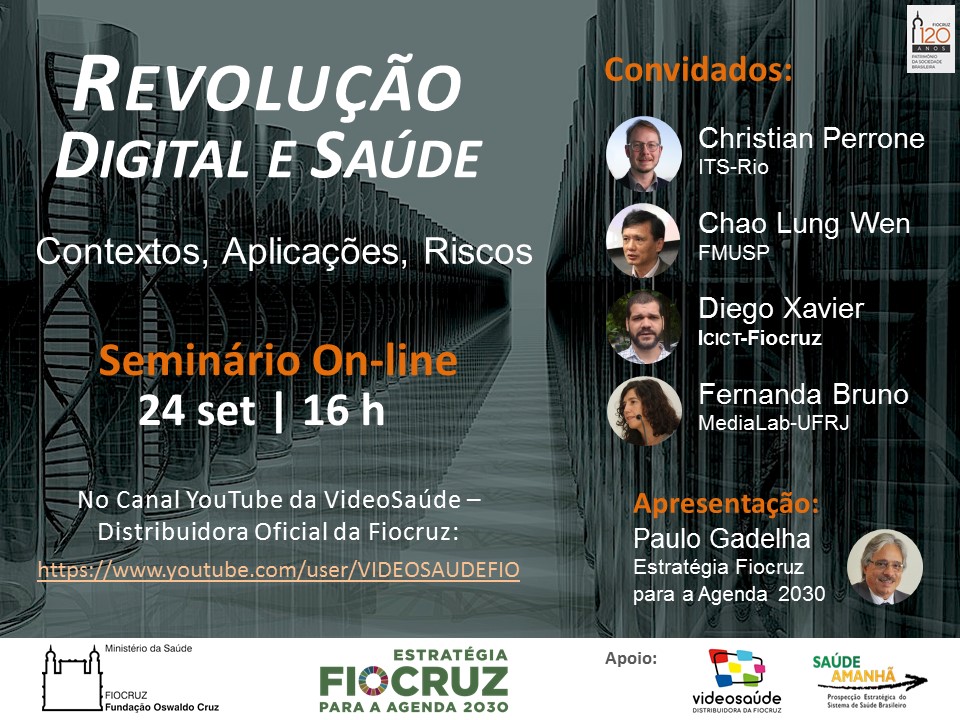 Seminário on-line discute Revolução Digital e Saúde